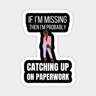 Black Social Worker Humor Gift Magnet