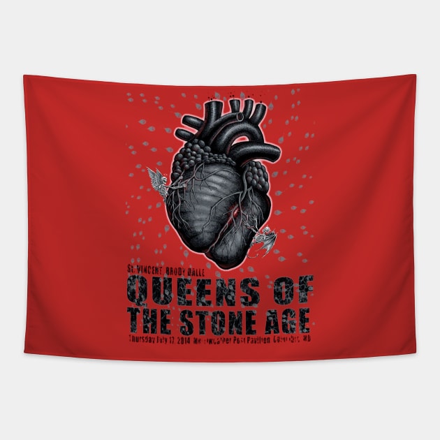 queens of the stone age Tapestry by tostsandstudio