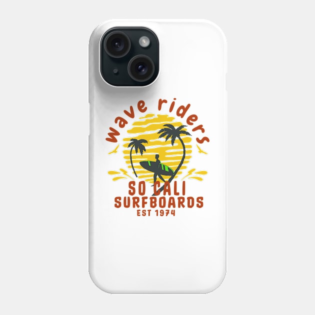 Wave Riders Phone Case by shipwrecked2020