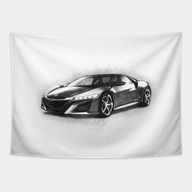 2017 Acura NSX Tapestry by TortillaChief