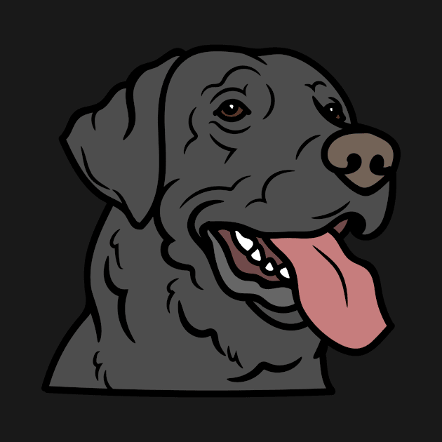 Black labrador by elhlaouistore