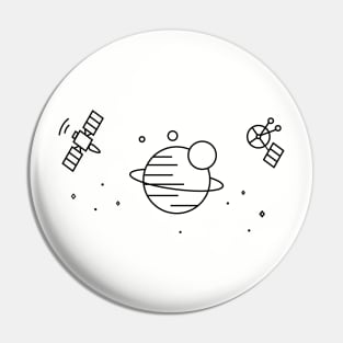 Solar System Pin