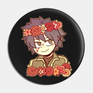 Jellal Flower Crown sticker Pin