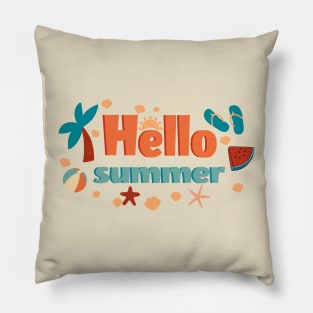 hello summer Pillow