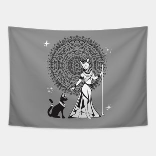 Egyptian Goddess Bastet Tapestry