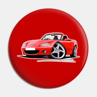 Mazda MX5 (Mk2) Red Pin