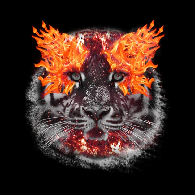 Fire Tiger by Futuristic