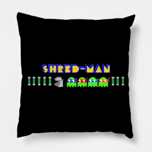 Shred-Man Tee Pillow