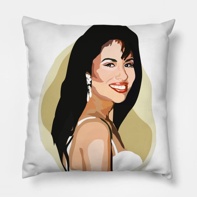 Selena Pillow by annamckay