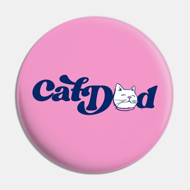 Cat Dad Pin by bubbsnugg