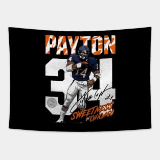 Walter Payton Chicago Rush Tapestry