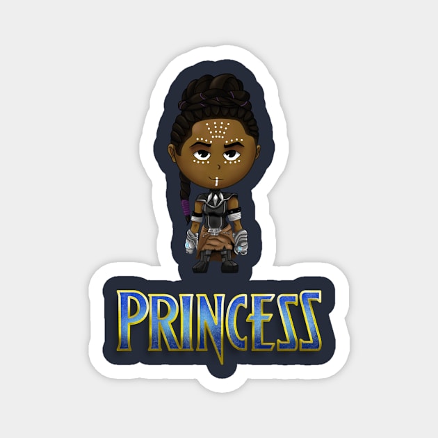 Princess Shuri Magnet by Creative Wiz