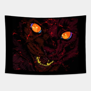 Black Cat Tapestry