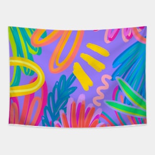 Neon beauty Tapestry