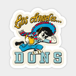 Defunct Los Angeles Dons Football Team Magnet