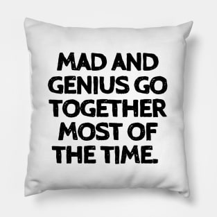 Mad Genius Pillow