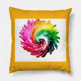 rainbow of dreams Pillow