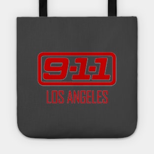 9-1-1 LA logo Tote