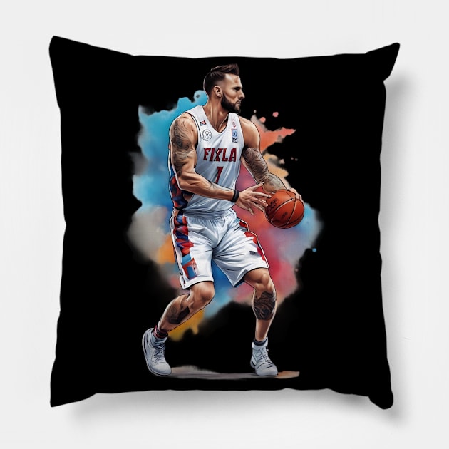 Basketball Shooter Pillow by animegirlnft