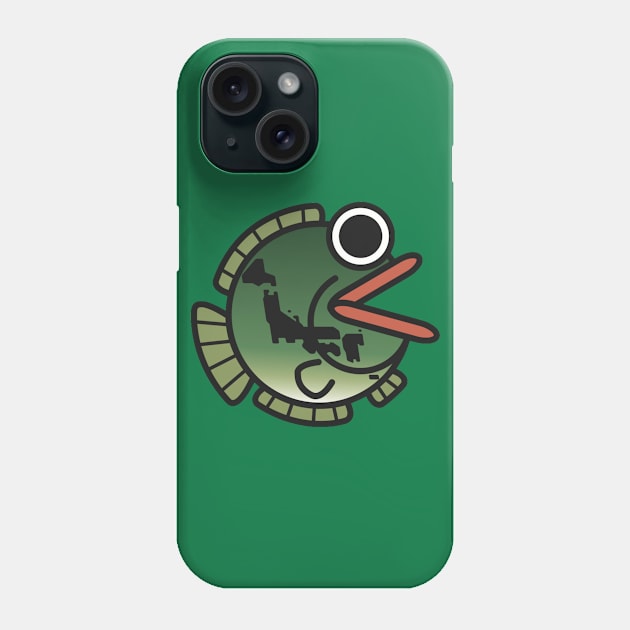 World Of The Big Mouth Fish Phone Case by rorythemyth