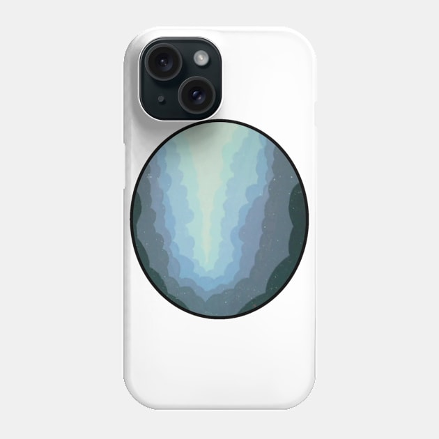 Blue clouds Phone Case by CreativelyRee