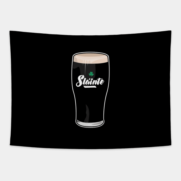 Sláinte St Patricks Day Tapestry by Hixon House