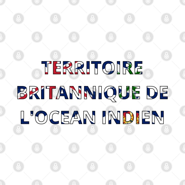 Drapeau Territoire britannique de l'océan Indien by Pixelforma