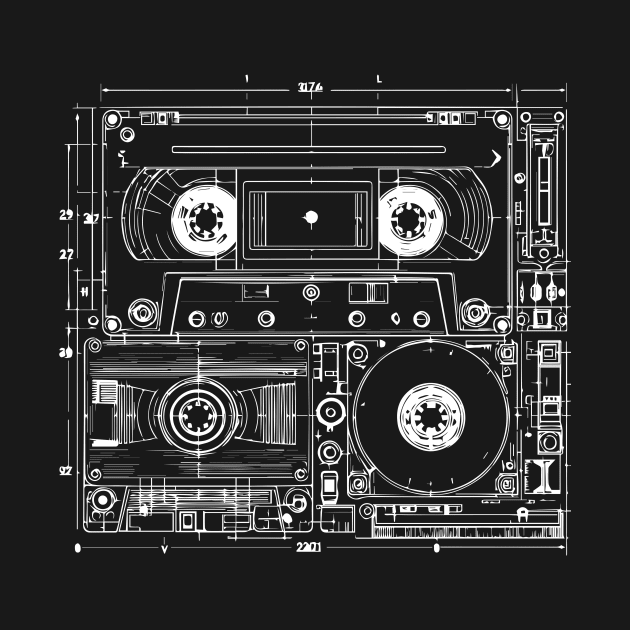 cassette design by lkn
