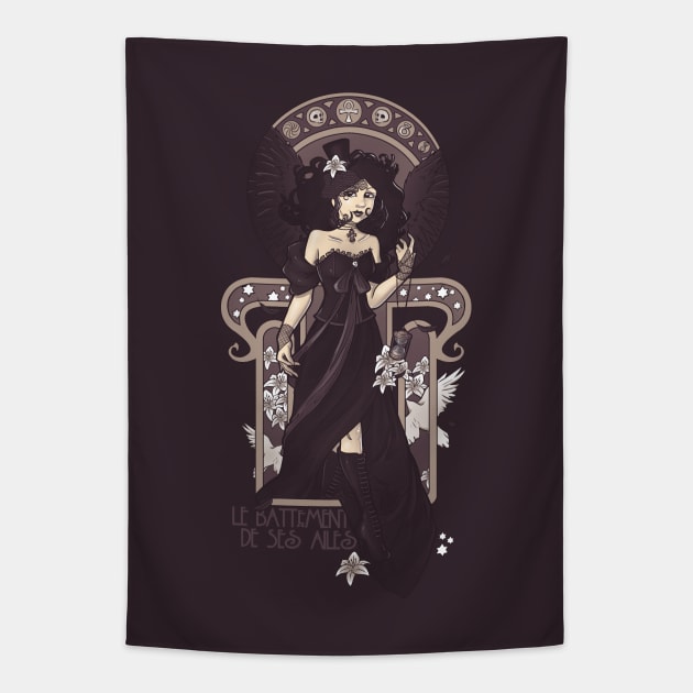 The sound of her wings Tapestry by Eriphyle