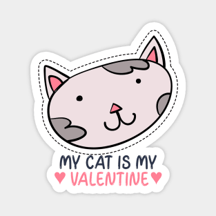 My Cat is my Valentine Magnet