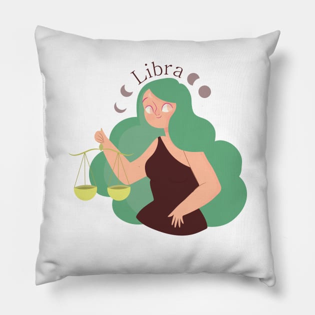 Libra Pillow by gnomeapple