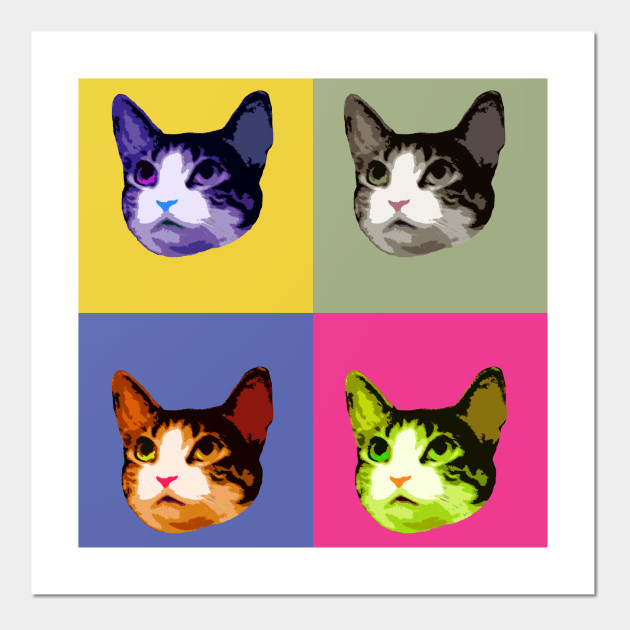 Warhol Cat Andy Warhol Posters And Art Prints Teepublic Au