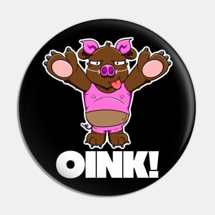 I won't eat you! - Oink Pin