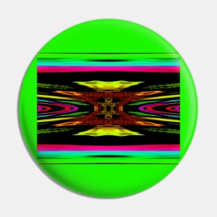 Neon Rainbow - String Theory Pin