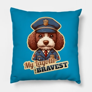 Lagotto police Pillow