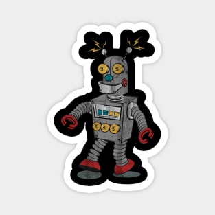 Retro Robot Magnet