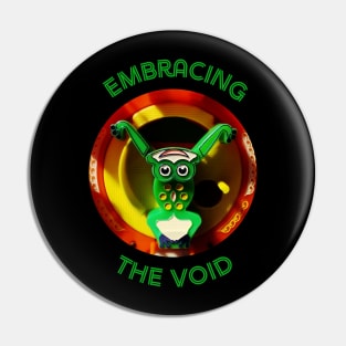 Embracing the Void Cute Frog doing Tai Chi Pin