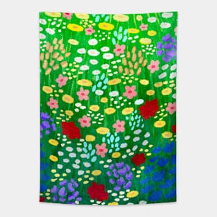 Flower fields Tapestry