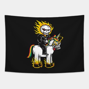 Unicorn Rider Tapestry