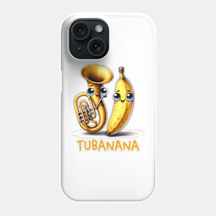 TUBE BANANA Funny Quote Hilarious Animal Food Pun Sayings Humor Gift Phone Case