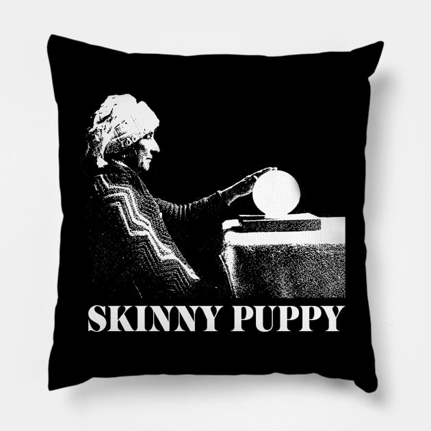 Skinny Puppy † Original Fan Art Tribute Design Pillow by DankFutura