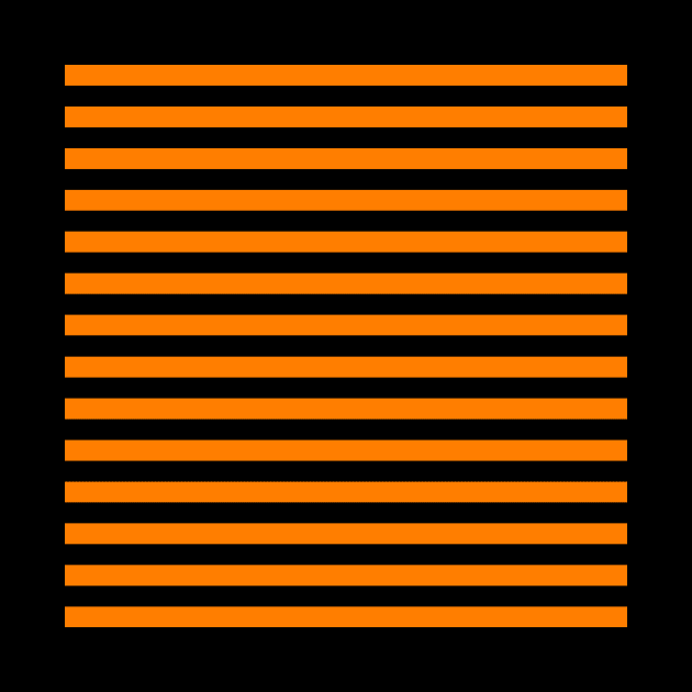 Orange and Black Stripes by JerryWLambert