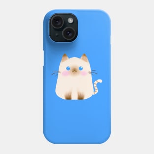 Flame Point Siamese Cute Cat Phone Case