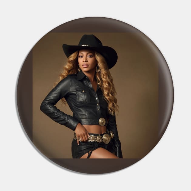 cowgirl Beyoncé Pin by DarkAngel1200