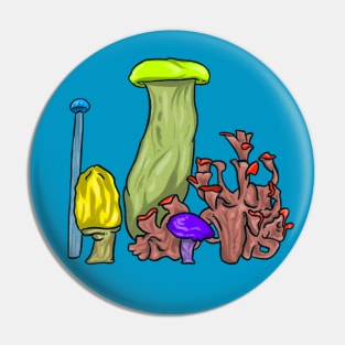 MUSHROOMS SOCIETY Pin