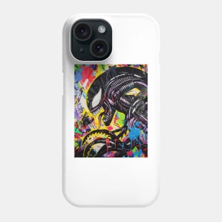 Venomous Alien Being Street Art Phone Case