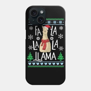 Fa La La La Llama Phone Case