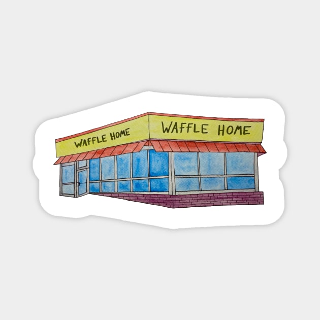 Waffle Home Magnet by natees33