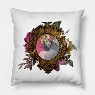 Girl with a crown Pillow