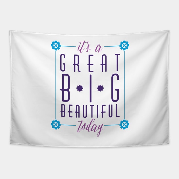 Great Big Beautiful Tapestry by onarolltees